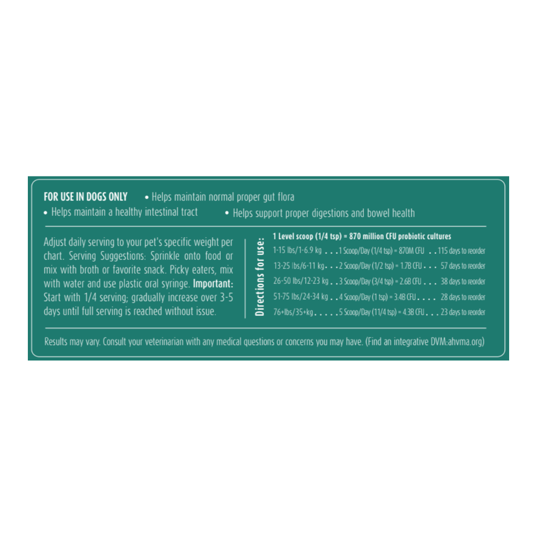 Gut Health Support | All-Natural Health Supplement for Dogs - Woof Creek Pet Wellness