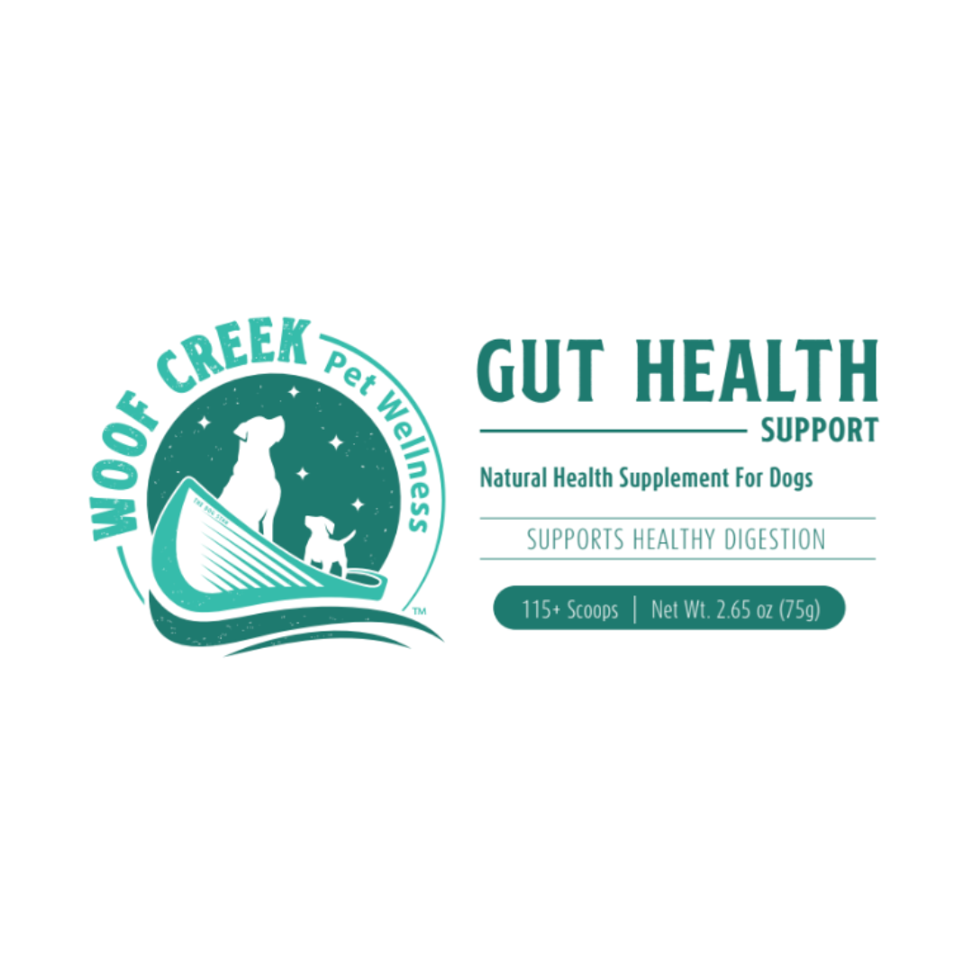 Gut Health Support | All-Natural Health Supplement for Dogs - Woof Creek Pet Wellness
