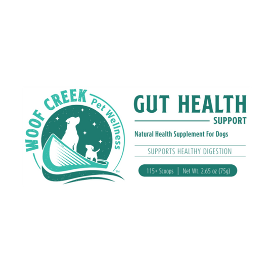 Gut Health Support | All-Natural Health Supplement for Dogs - Woof Creek Pet Wellness