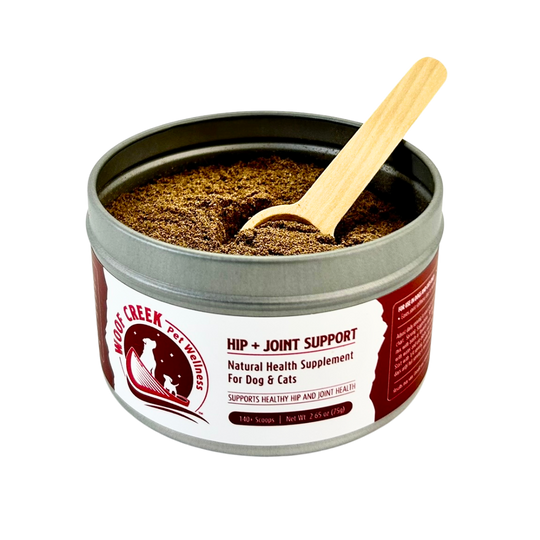 Hip + Joint Support | All-Natural Health Supplement for Dogs + Cats - Woof Creek Pet Wellness