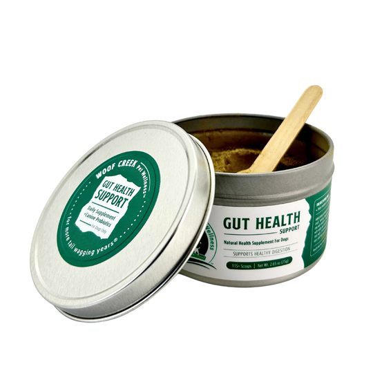 Gut Health Support | All-Natural Health Supplement for Dogs - Woof Creek Pet Wellness