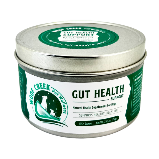 Gut Health Support | All-Natural Health Supplement for Dogs - Woof Creek Pet Wellness