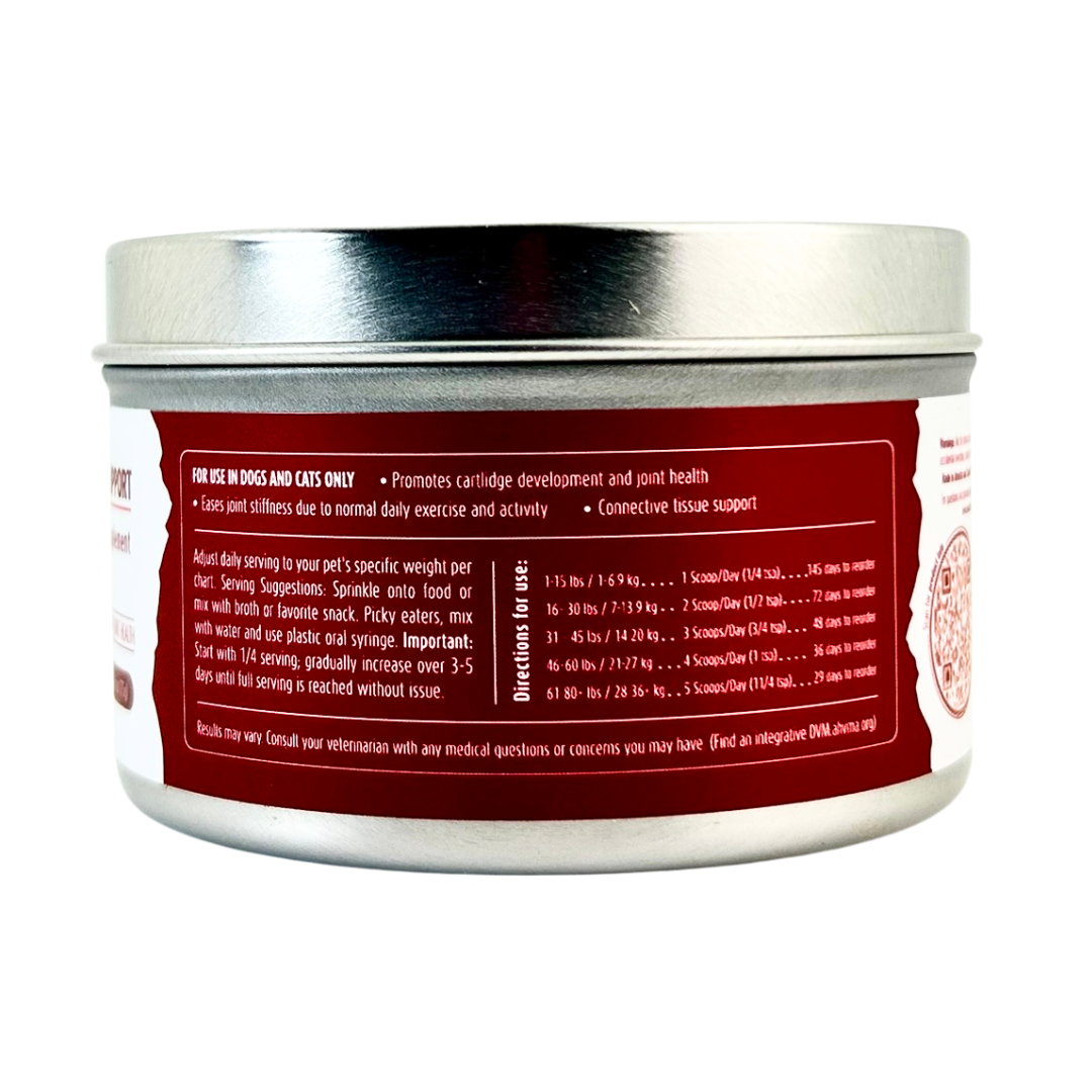 Hip + Joint Support | All-Natural Health Supplement for Dogs + Cats - Woof Creek Pet Wellness
