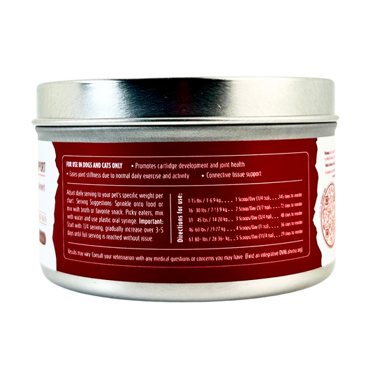 Hip + Joint Support | All-Natural Health Supplement for Dogs + Cats - Woof Creek Pet Wellness