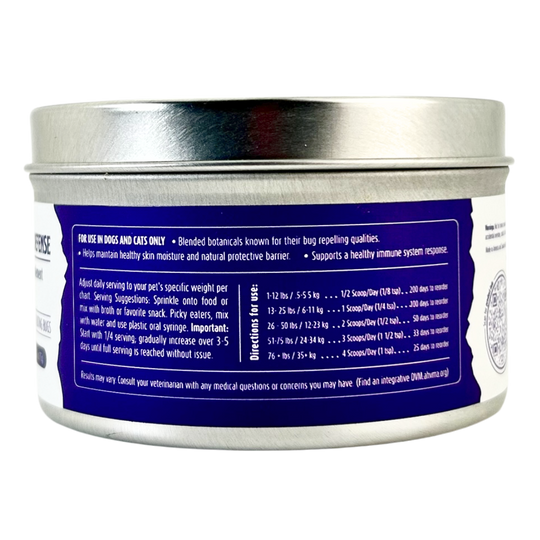 Flea + Tick Defense Support | All-Natural Health Supplement for Dogs + Cats - Woof Creek Pet Wellness