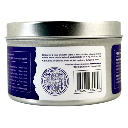 Flea + Tick Defense Support | All-Natural Health Supplement for Dogs + Cats - Woof Creek Pet Wellness