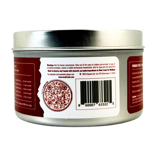 Hip + Joint Support | All-Natural Health Supplement for Dogs + Cats - Woof Creek Pet Wellness