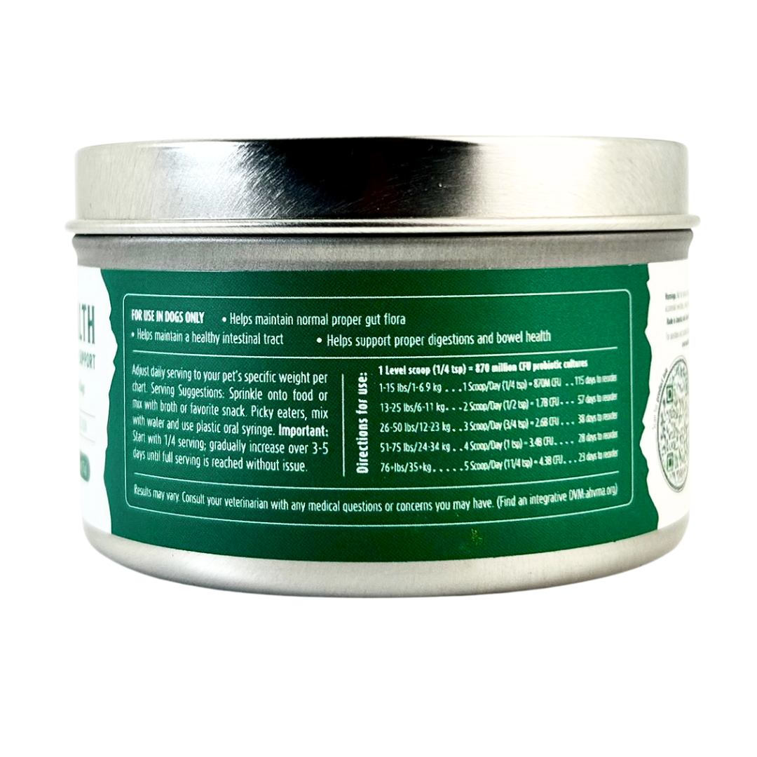 Gut Health Support | All-Natural Health Supplement for Dogs - Woof Creek Pet Wellness
