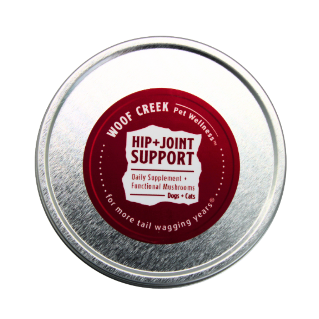 Hip + Joint Support | All-Natural Health Supplement for Dogs + Cats - Woof Creek Pet Wellness