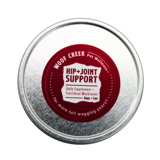 Hip + Joint Support | All-Natural Health Supplement for Dogs + Cats - Woof Creek Pet Wellness