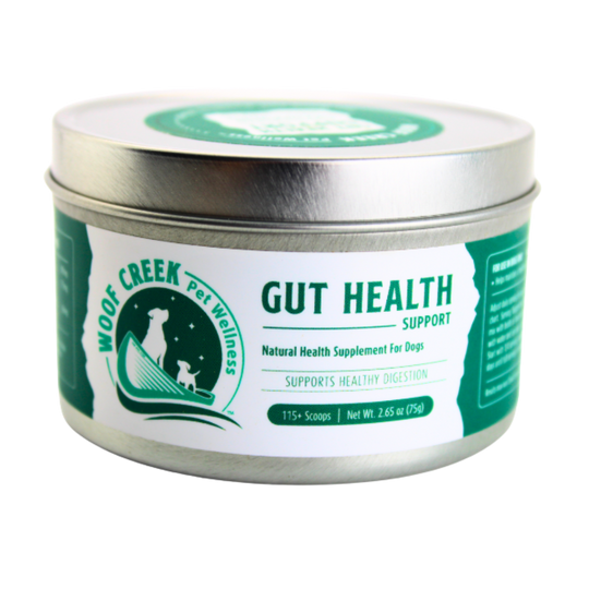 Gut Health Support | All-Natural Health Supplement for Dogs - Woof Creek Pet Wellness