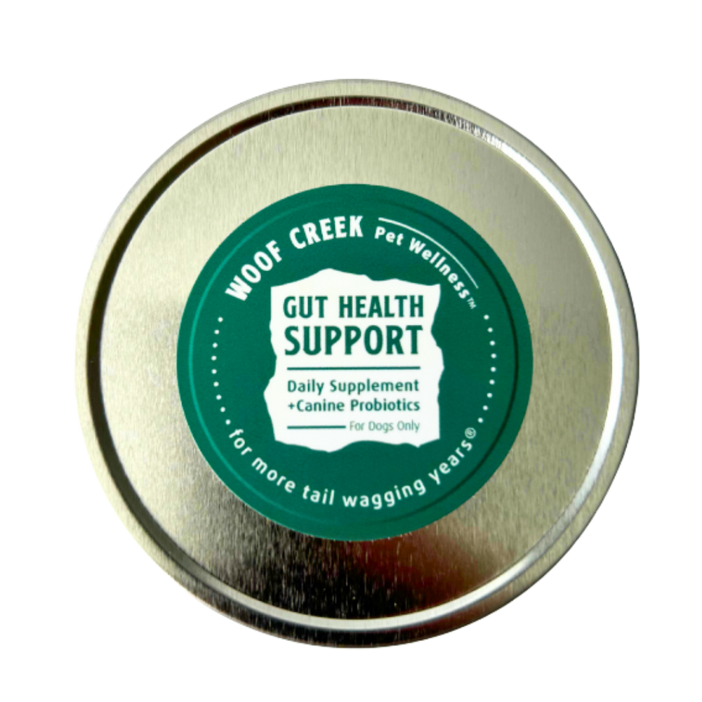 Gut Health Support | All-Natural Health Supplement for Dogs - Woof Creek Pet Wellness