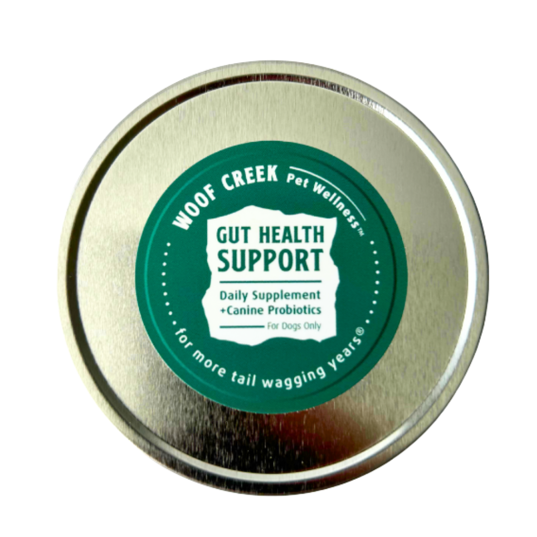 Gut Health Support | All-Natural Health Supplement for Dogs - Woof Creek Pet Wellness