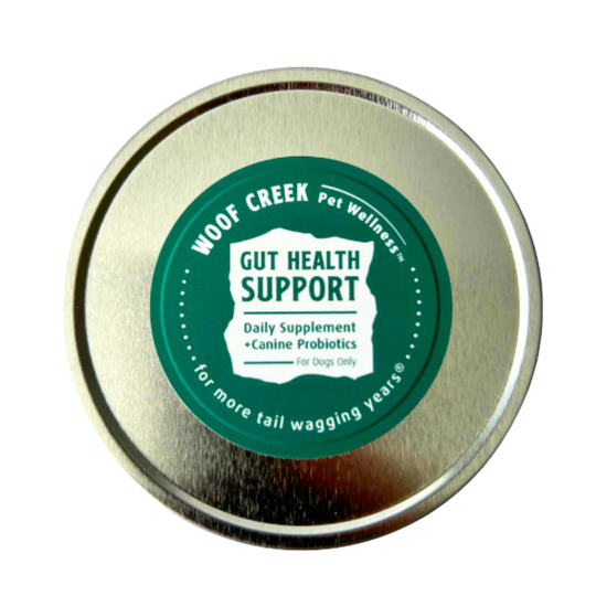 Gut Health Support | All-Natural Health Supplement for Dogs - Woof Creek Pet Wellness
