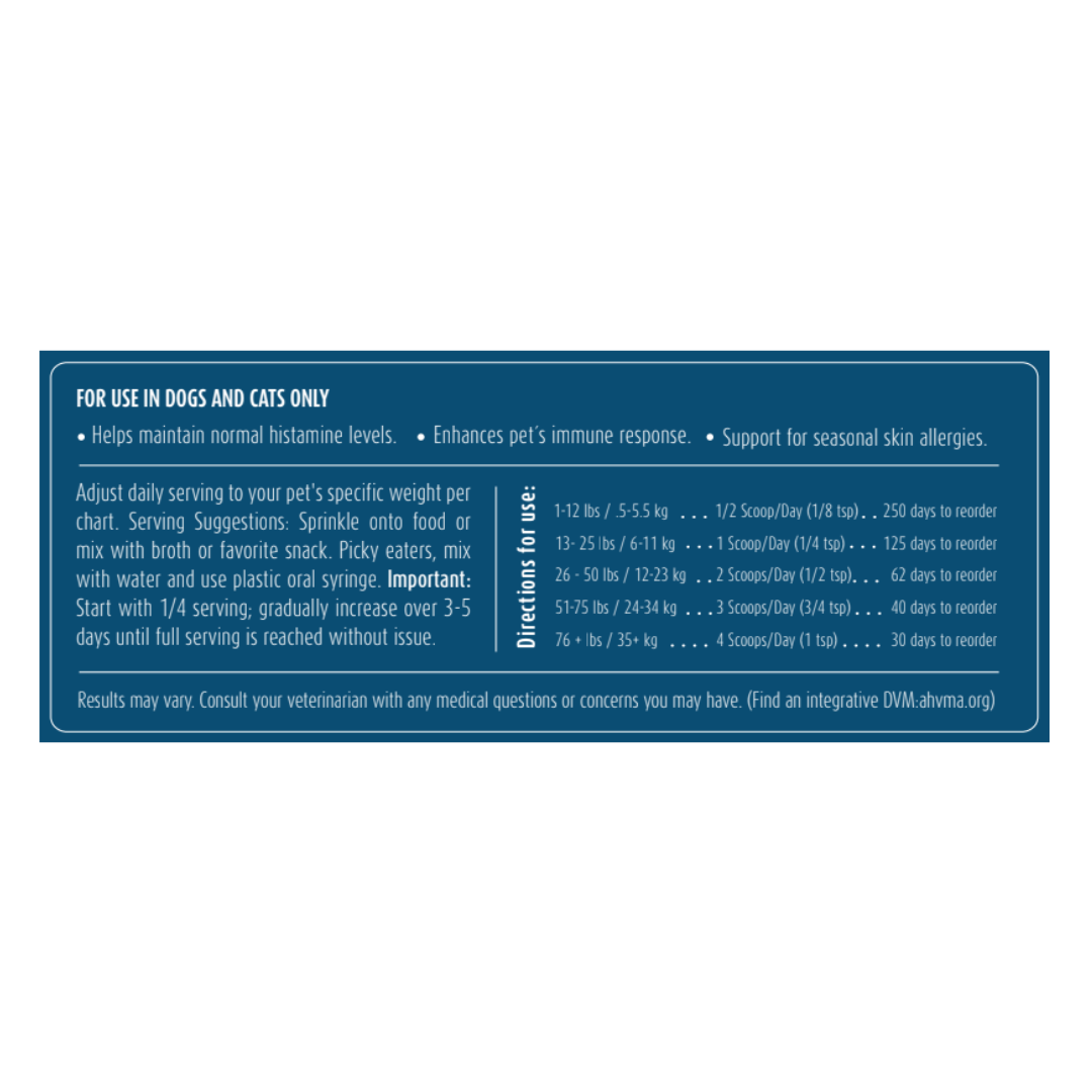 Allergy + Immune Support | All-Natural Health Supplement for Dogs + Cats - Woof Creek Pet Wellness