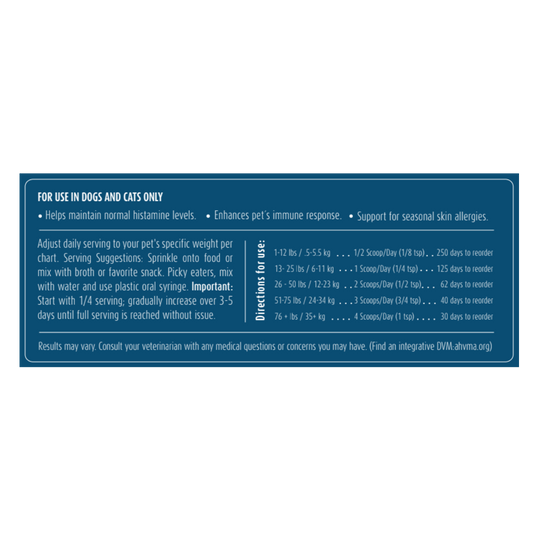 Allergy + Immune Support | All-Natural Health Supplement for Dogs + Cats - Woof Creek Pet Wellness