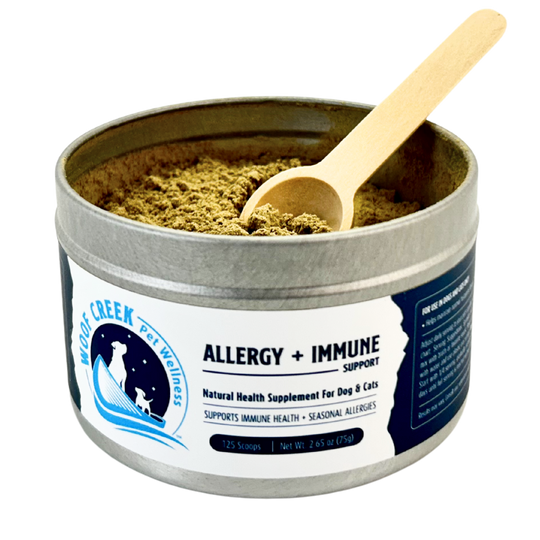 Allergy + Immune Support | All-Natural Health Supplement for Dogs + Cats - Woof Creek Pet Wellness