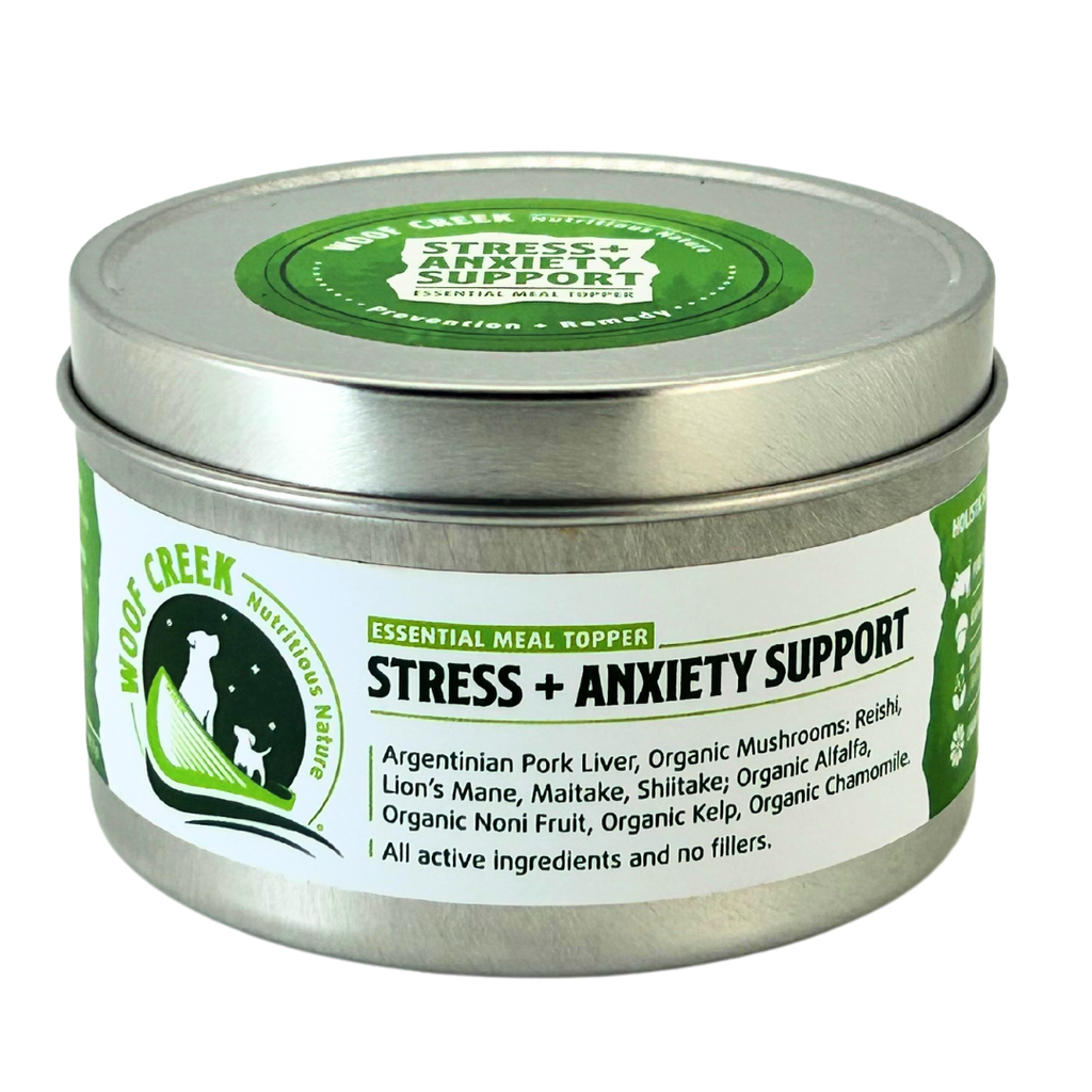 Calm + Stress Response Support | All-Natural Health Supplement for Dogs + Cats - Woof Creek Pet Wellness