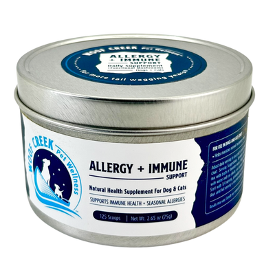 Allergy + Immune Support | All-Natural Health Supplement for Dogs + Cats - Woof Creek Pet Wellness