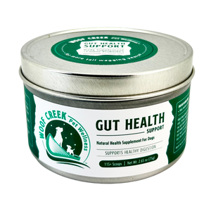 Gut Health Support | All-Natural Health Supplement for Dogs - Woof Creek Pet Wellness