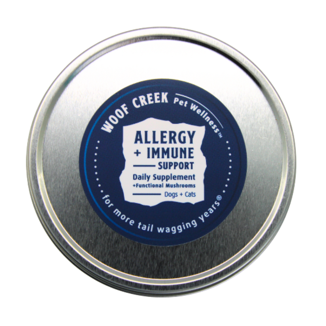 Allergy + Immune Support | All-Natural Health Supplement for Dogs + Cats - Woof Creek Pet Wellness