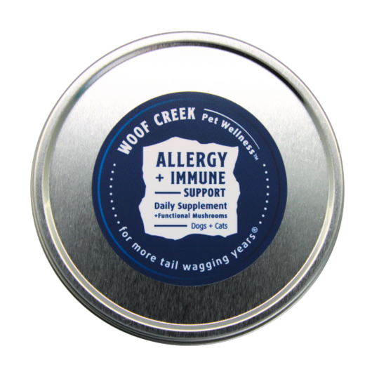Allergy + Immune Support | All-Natural Health Supplement for Dogs + Cats - Woof Creek Pet Wellness