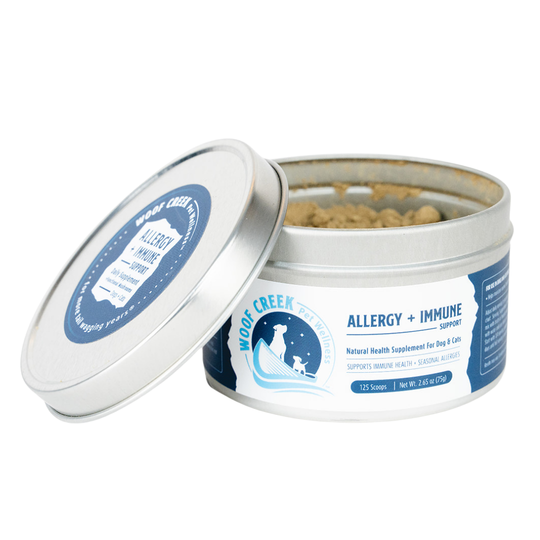 Allergy + Immune Support | All-Natural Health Supplement for Dogs + Cats - Woof Creek Pet Wellness