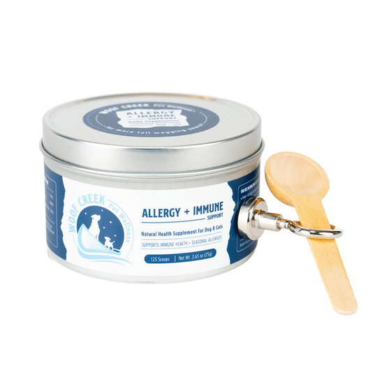 Allergy + Immune Support | All-Natural Health Supplement for Dogs + Cats - Woof Creek Pet Wellness
