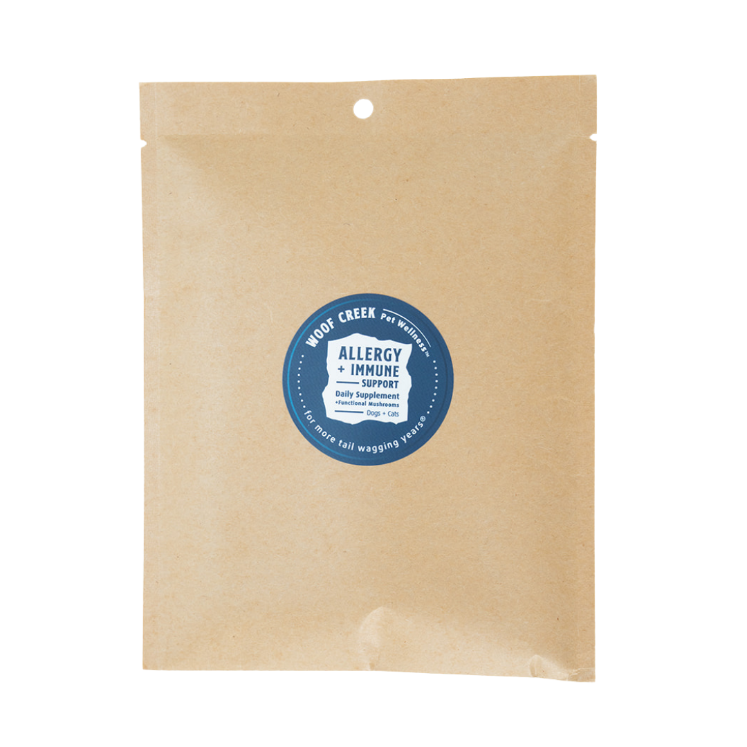 Allergy + Immune Support Eco-Refill Pouch | Subscribe + Save Even More! - Woof Creek Pet Wellness