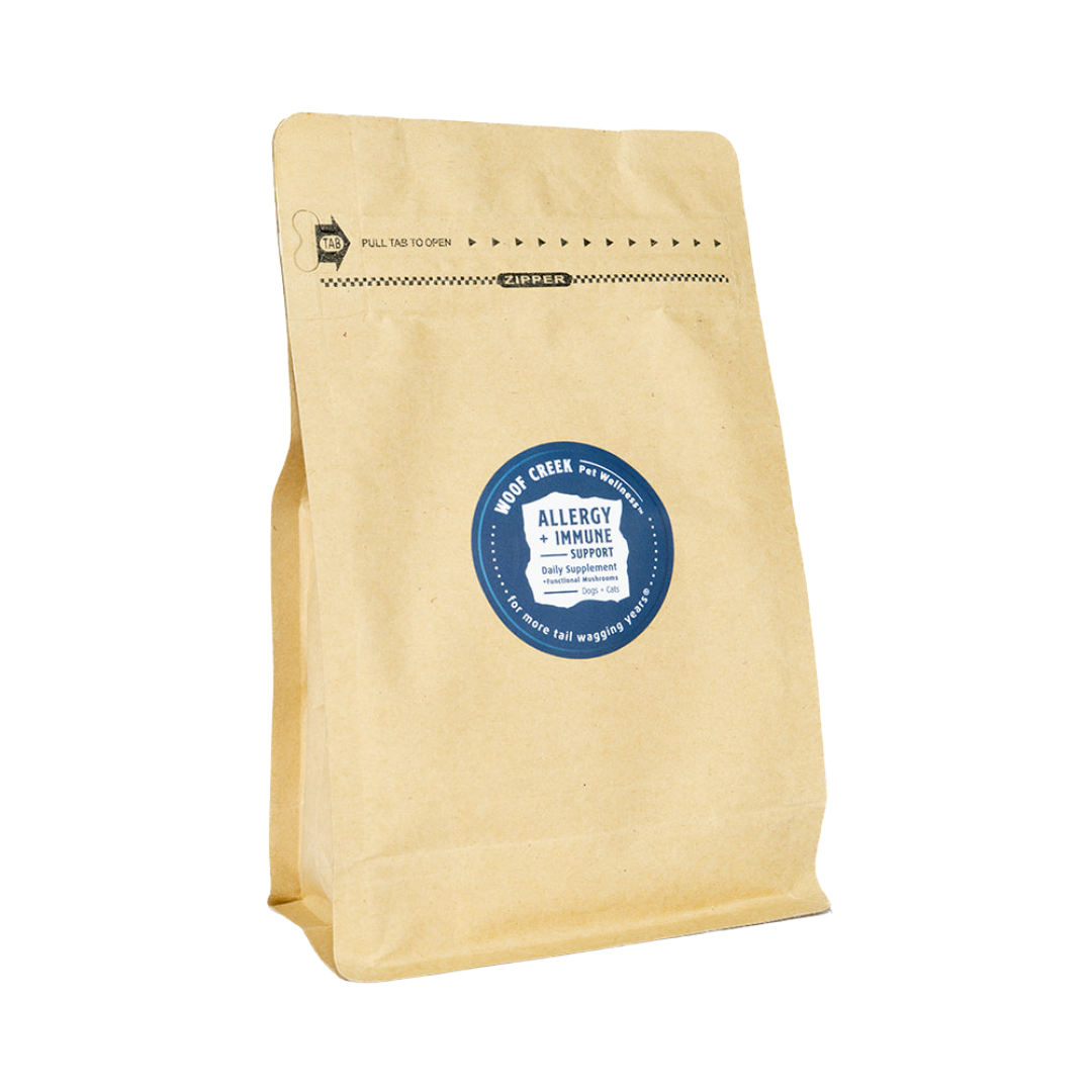 Large Value Refill Pouch | Allergy + Immune Support - Woof Creek Pet Wellness