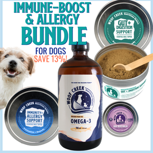 Allergy + Immune-Boost Bundle | 4 Wellness Products for Dogs - Woof Creek Pet Wellness