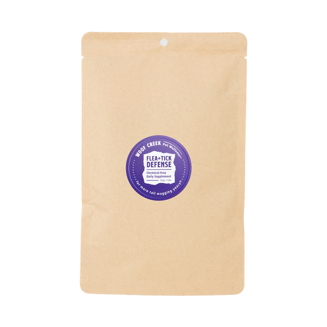 Flea + Tick Defense Eco-Refill Pouch | Subscribe + Save Even More! - Woof Creek Pet Wellness