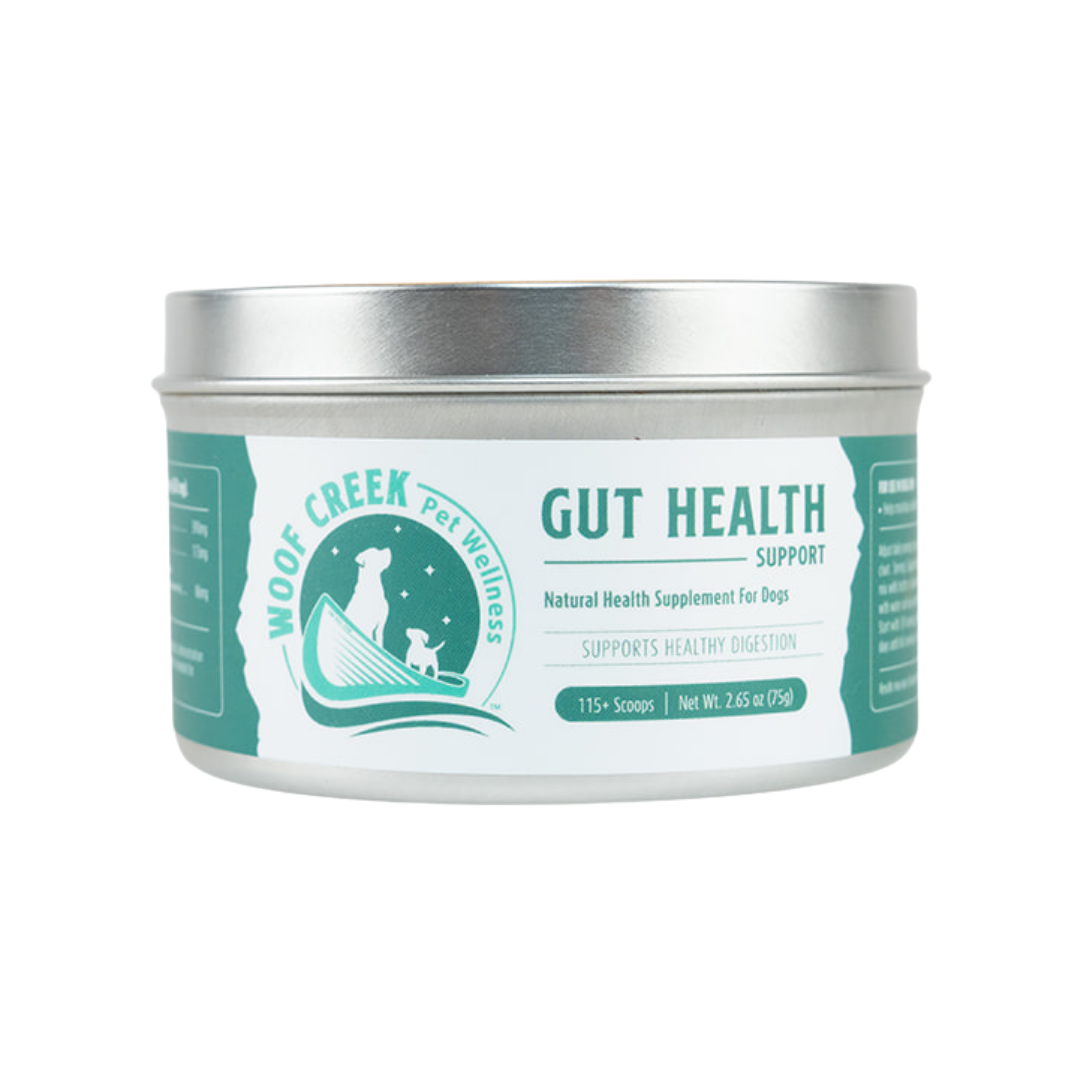 Gut Health Support | All-Natural Health Supplement for Dogs - Woof Creek Pet Wellness