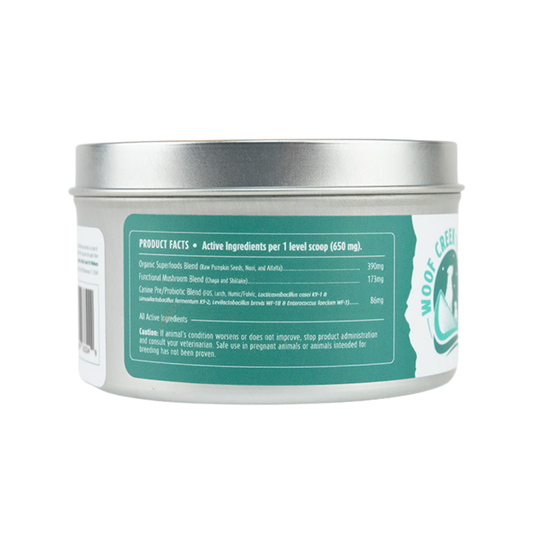 Gut Health Support | All-Natural Health Supplement for Dogs - Woof Creek Pet Wellness