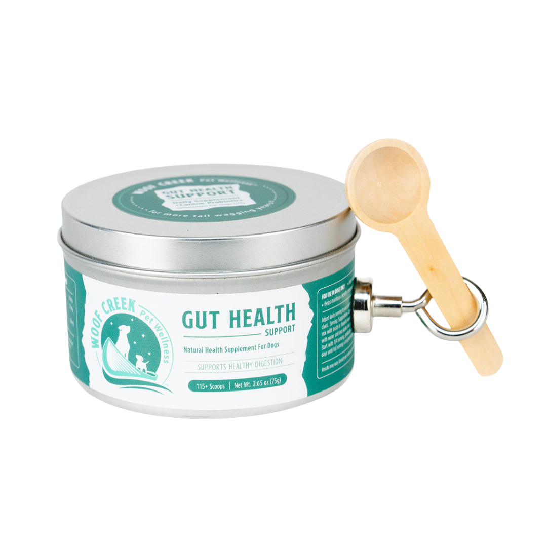 Gut Health Support | All-Natural Health Supplement for Dogs - Woof Creek Pet Wellness