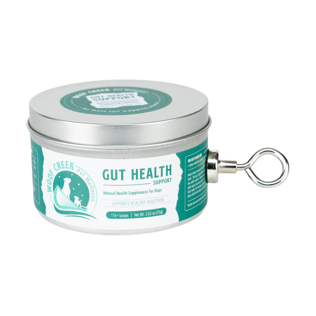Gut Health Support | All-Natural Health Supplement for Dogs - Woof Creek Pet Wellness