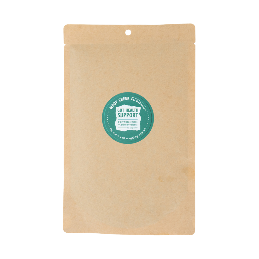 Gut Health Support Eco-Refill Pouch | Subscribe + Save Even More! - Woof Creek Pet Wellness