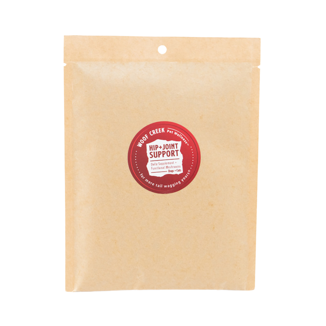 Hip + Joint Support Eco-Refill Pouch | Subscribe + Save Even More! - Woof Creek Pet Wellness