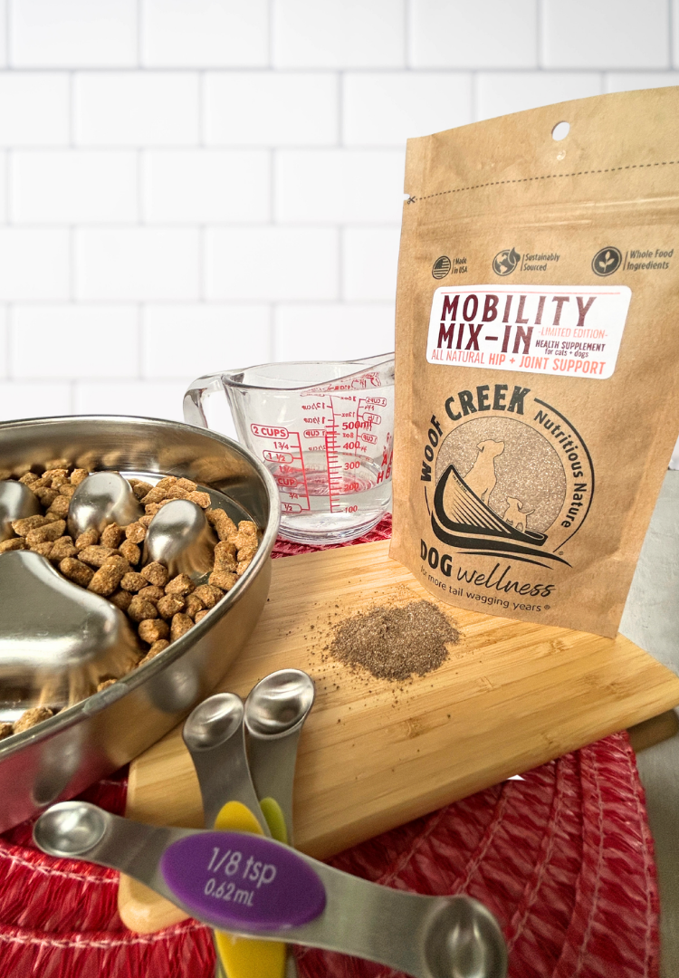 Mobility Mix-In Joint Support | All-Natural Health Limited Edition Supplement for Dogs + Cats - Woof Creek Pet Wellness