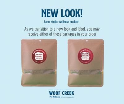 Hip + Joint Support Eco-Refill Pouch | Subscribe + Save Even More! - Woof Creek Pet Wellness