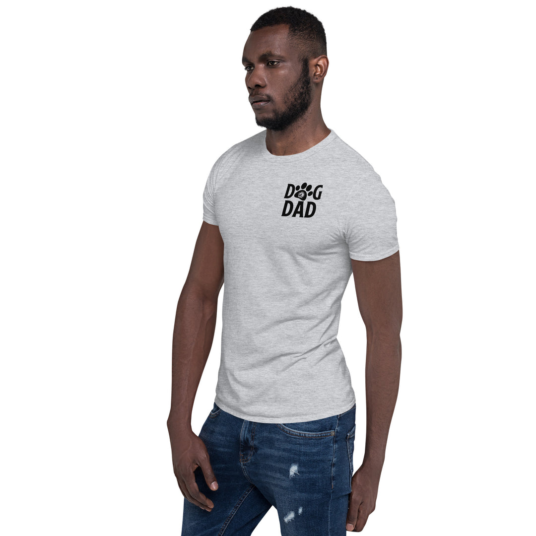 Short-Sleeve Dog Dad's T-Shirt - Woof Creek Dog Wellness