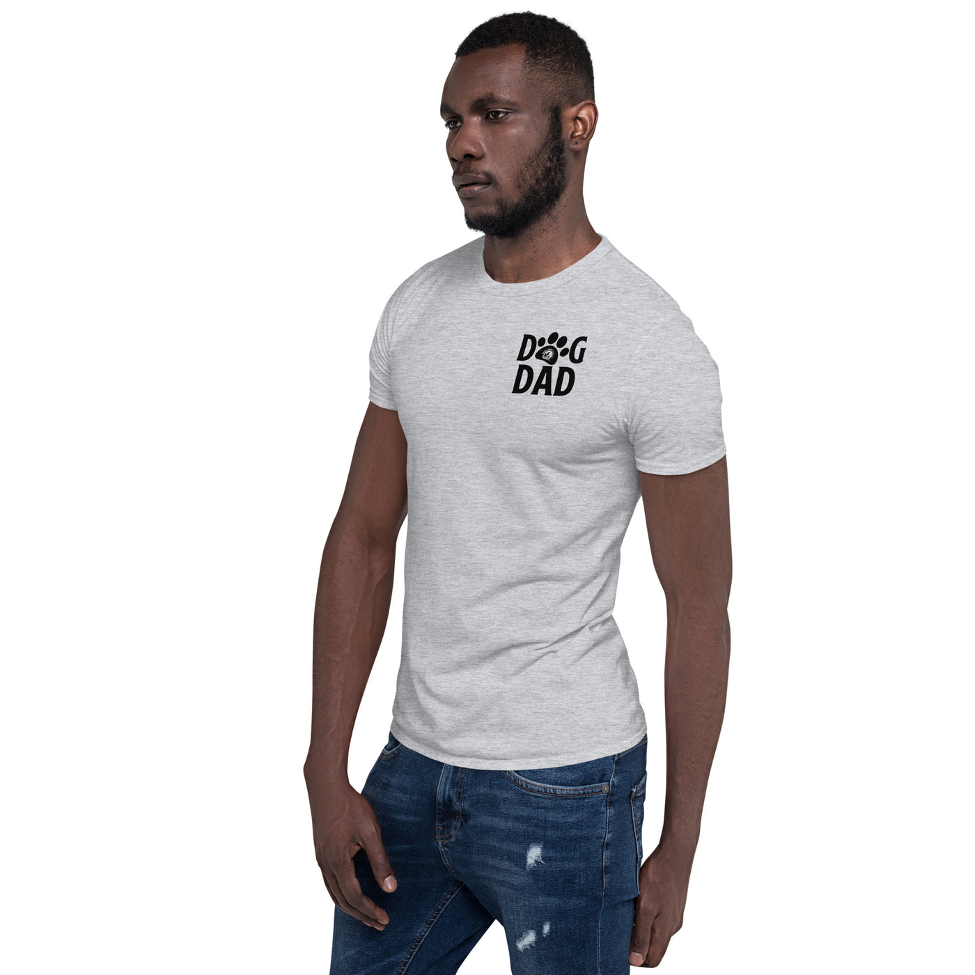 Short-Sleeve Dog Dad's T-Shirt - Woof Creek Dog Wellness
