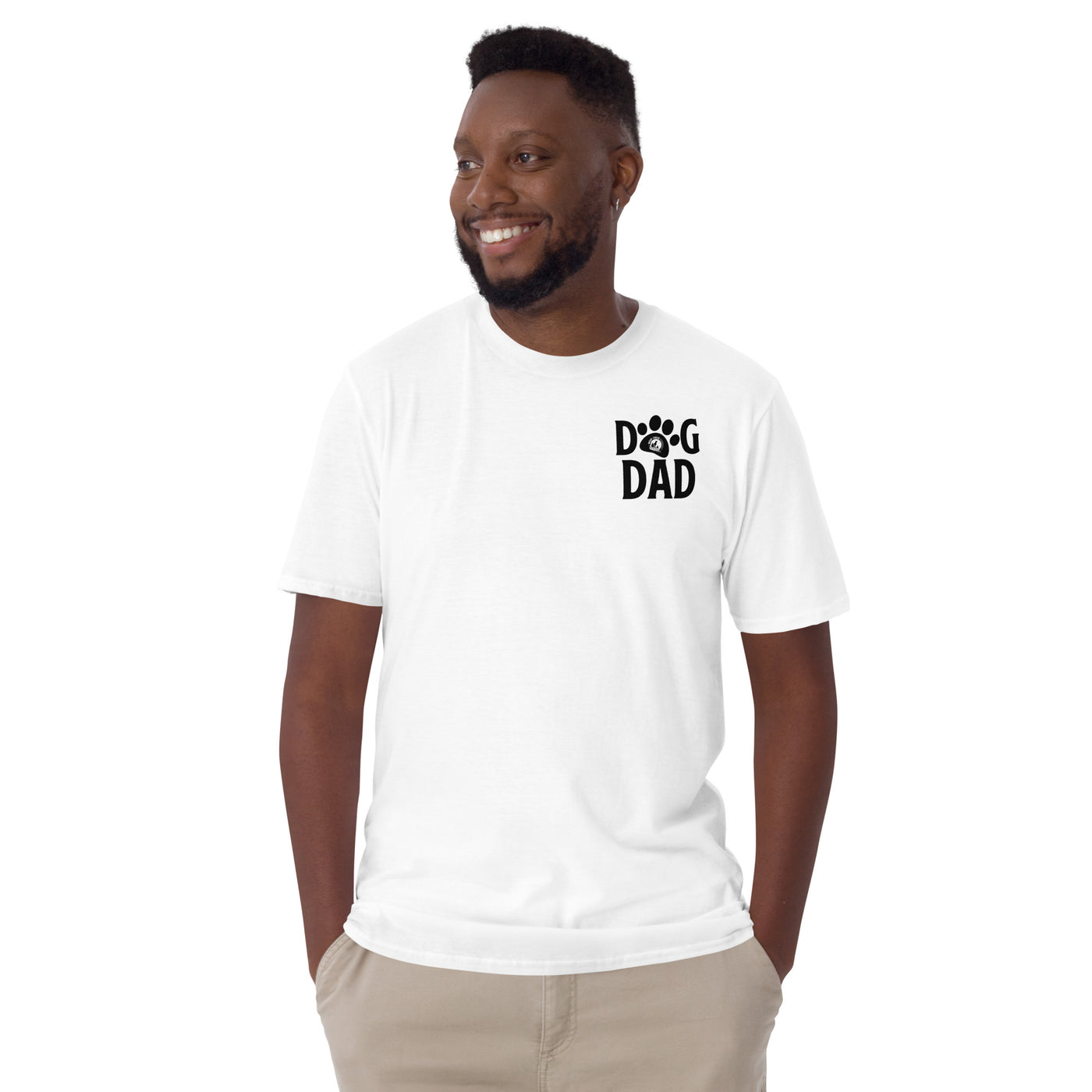 Short-Sleeve Dog Dad's T-Shirt - Woof Creek Dog Wellness
