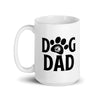 Woof Creek Dog Dad Mug | White Glossy 15 oz. - Woof Creek Dog Wellness