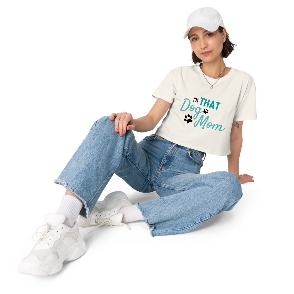Women’s crop top - Woof Creek Dog Wellness