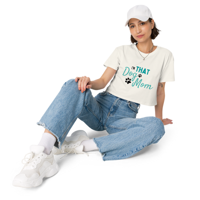 Women’s crop top - Woof Creek Dog Wellness
