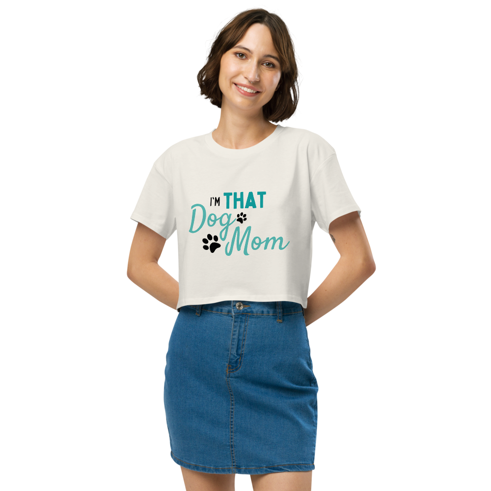 Women’s crop top - Woof Creek Dog Wellness