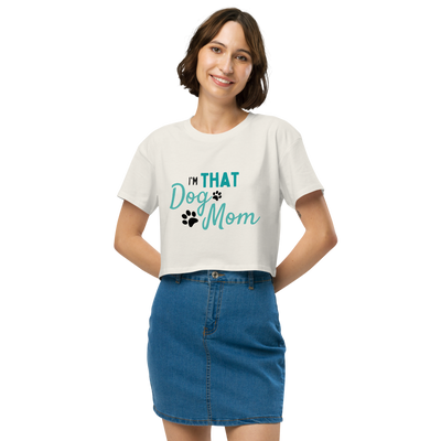 Women’s crop top - Woof Creek Dog Wellness