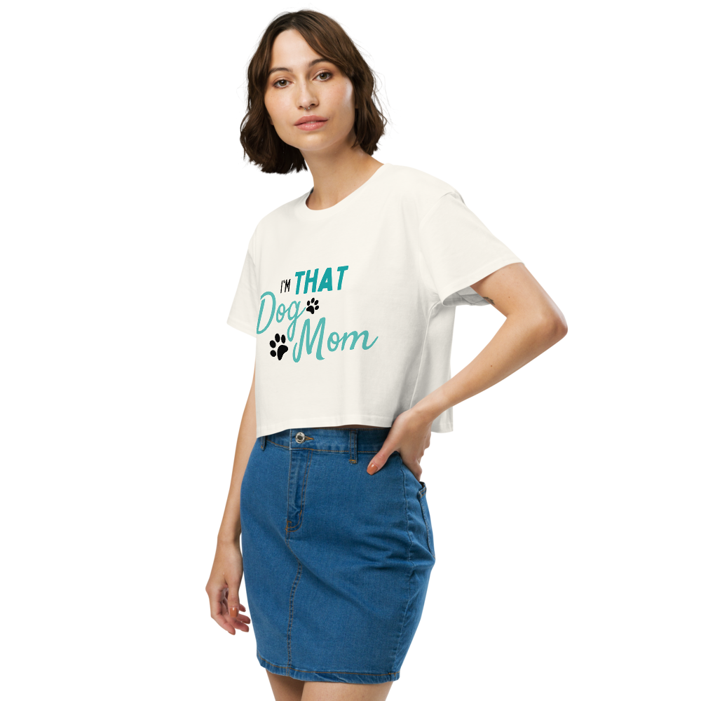 Women’s crop top - Woof Creek Dog Wellness