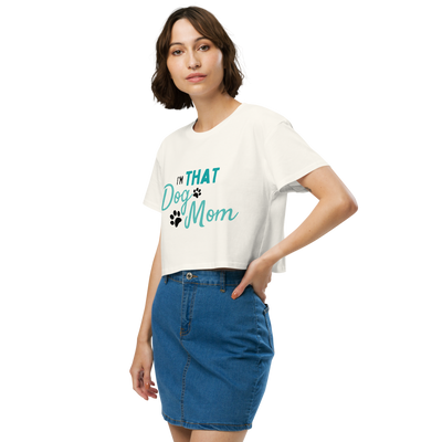 Women’s crop top - Woof Creek Dog Wellness